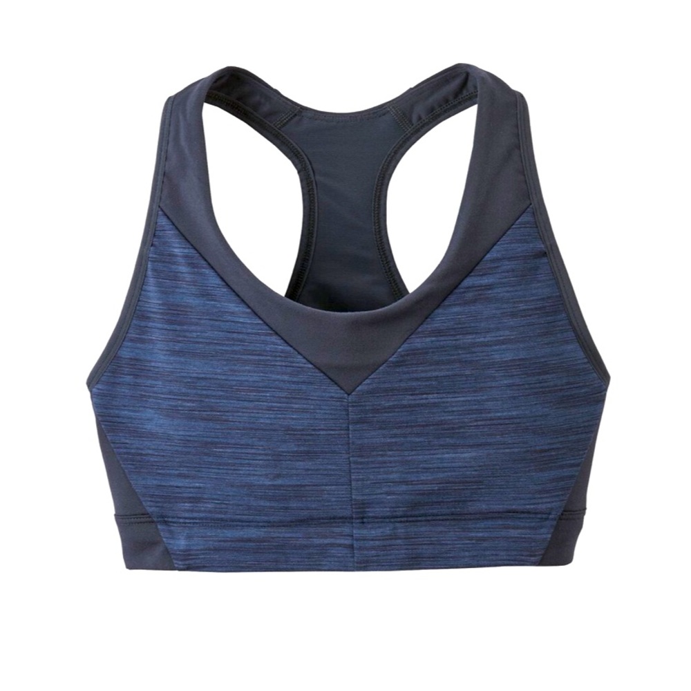 Patagonia Wild Trails Sports Bra in Dolomite Blue